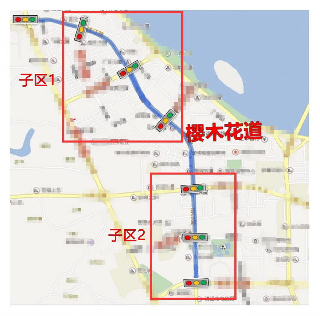 图1 樱木花道路段走向