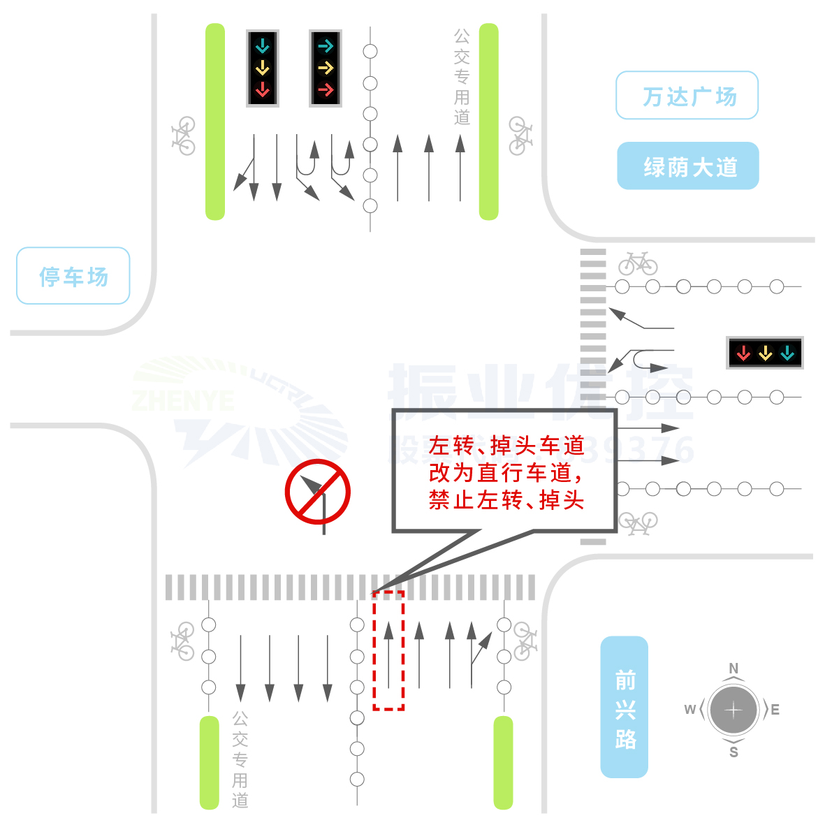 图6 优化后路口基本信息图