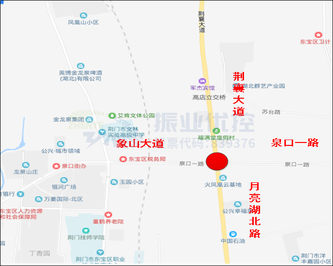 图1 路口地理位置图