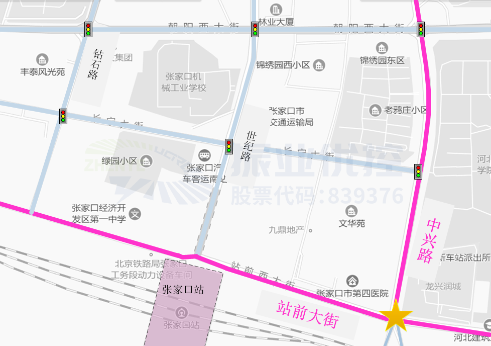 图1 路口地理位置图