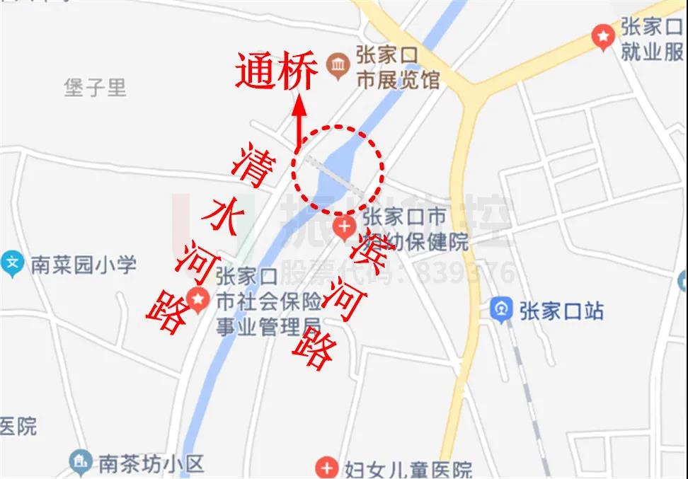 图1 施工路段位置图