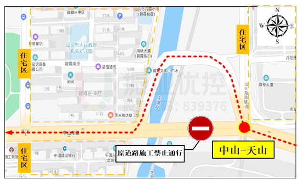 图1 道路位置分布图