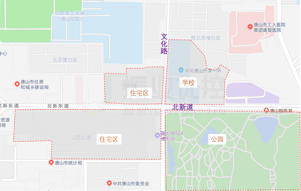 图1 路口地理位置示意图