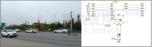 图3 优化前 东环路-小辛庄