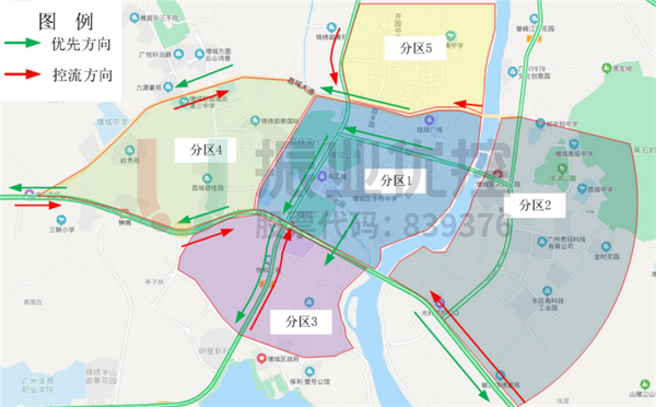 图8 区域控制策略示意图